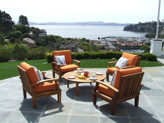 Teak outdoor furniture sets